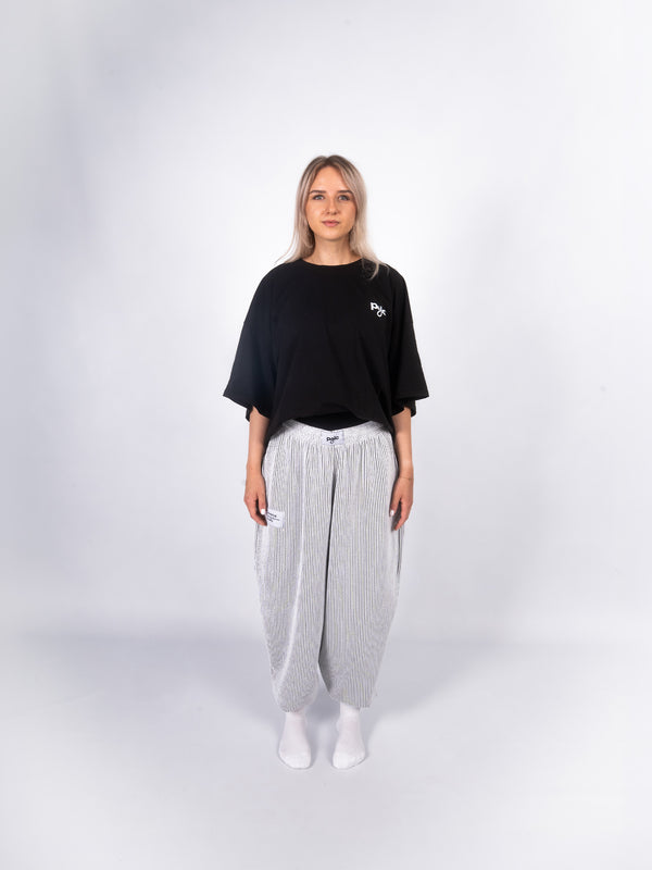 CLUB PANT „CUFFED“ schwarz