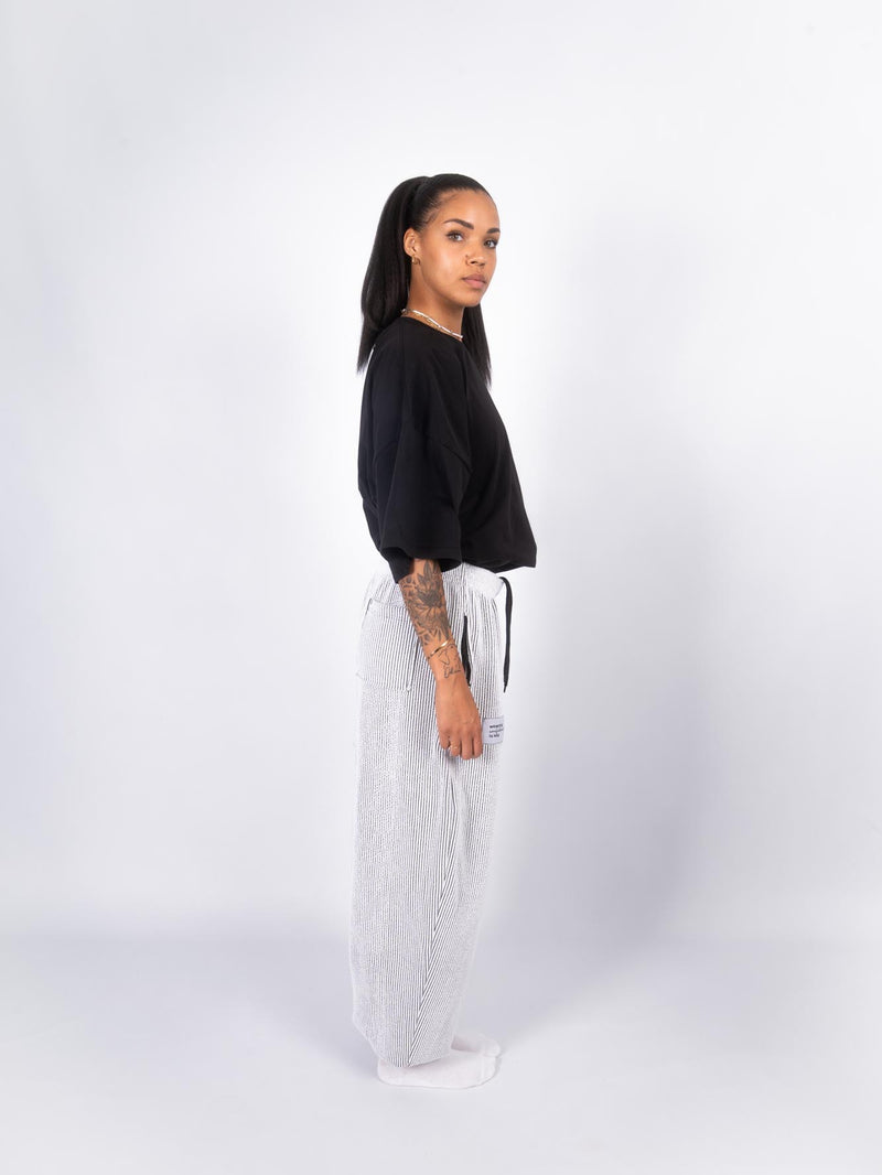 CLUB PANT „WIDE LEG“ schwarz