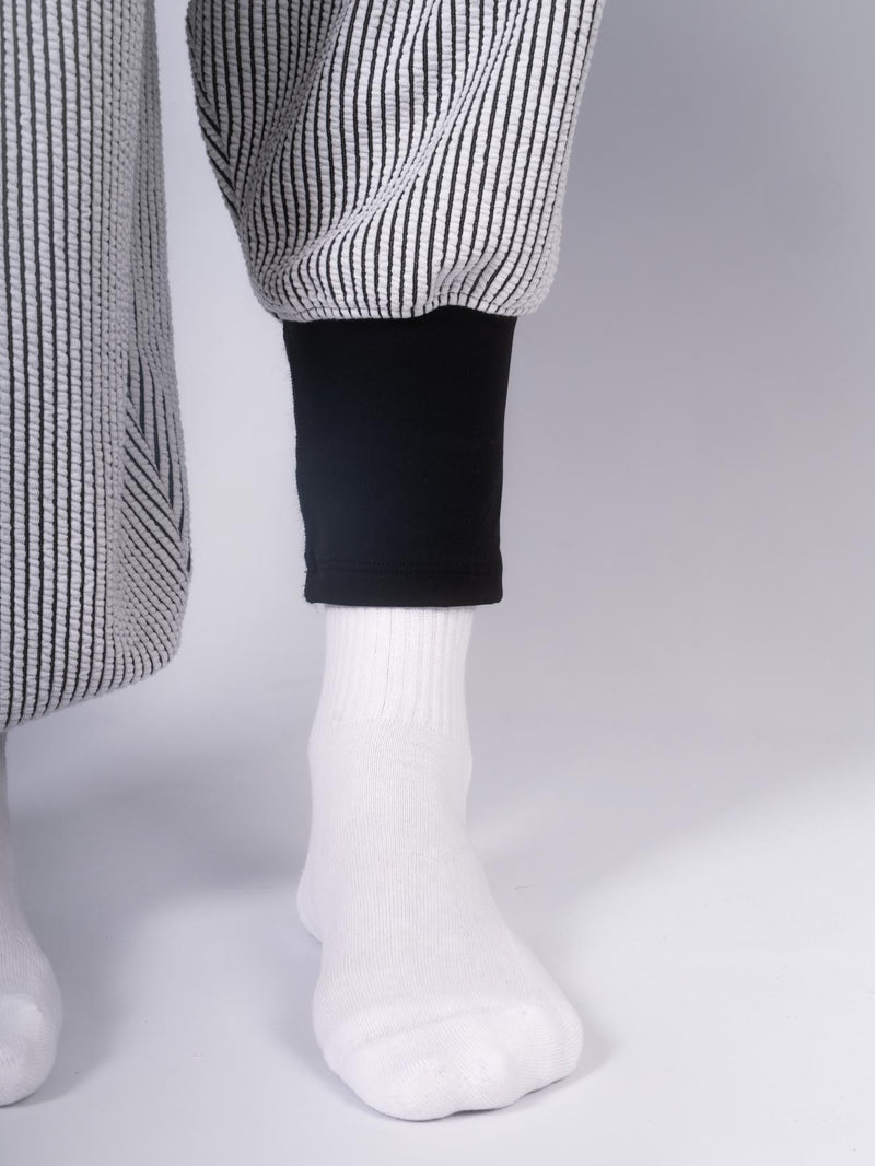 CLUB PANT „CUFFED“ schwarz