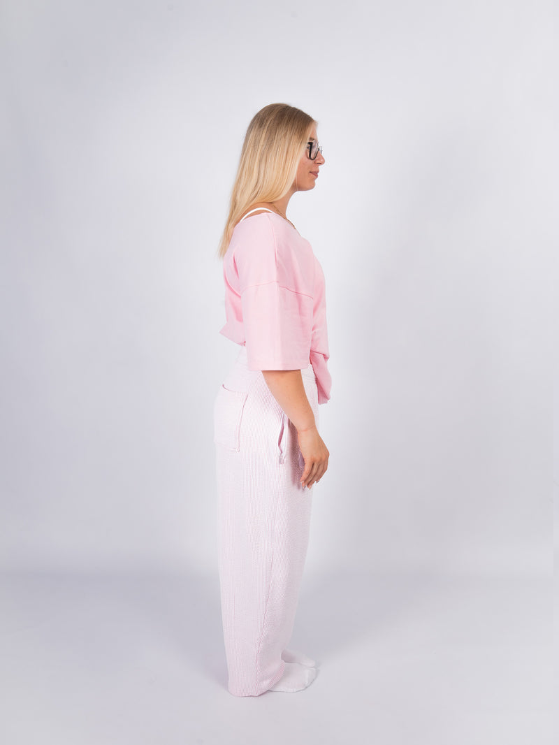 CLUB PANT „CUFFED“ rosa