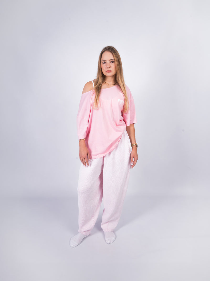 CLUB PANT „WIDE LEG“ rosa