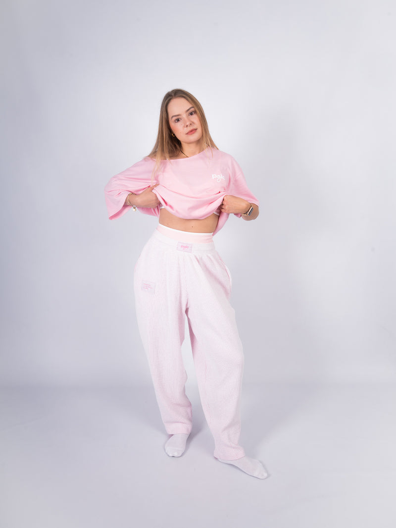 CLUB PANT „WIDE LEG“ rosa